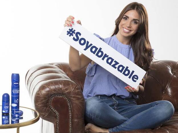 Elena Furiase, embajadora de la campaña Soyabrazable de Nivea./D.R.