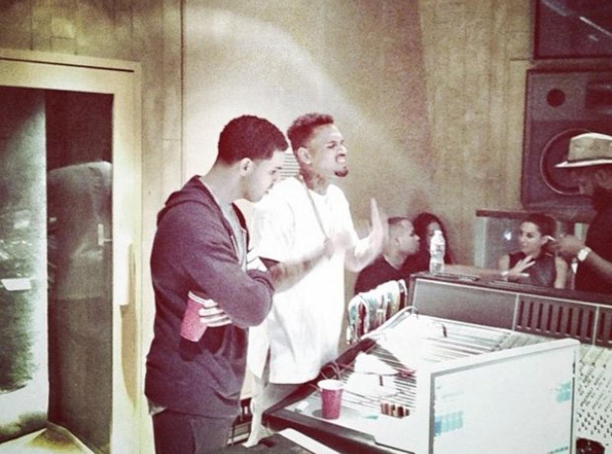 Drake y Chris Brown: hoy te quiero, mañana te odio, pasado quien sabe...