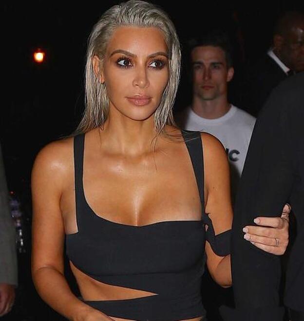 Kim Kardashian, ahora de rubia./gtres