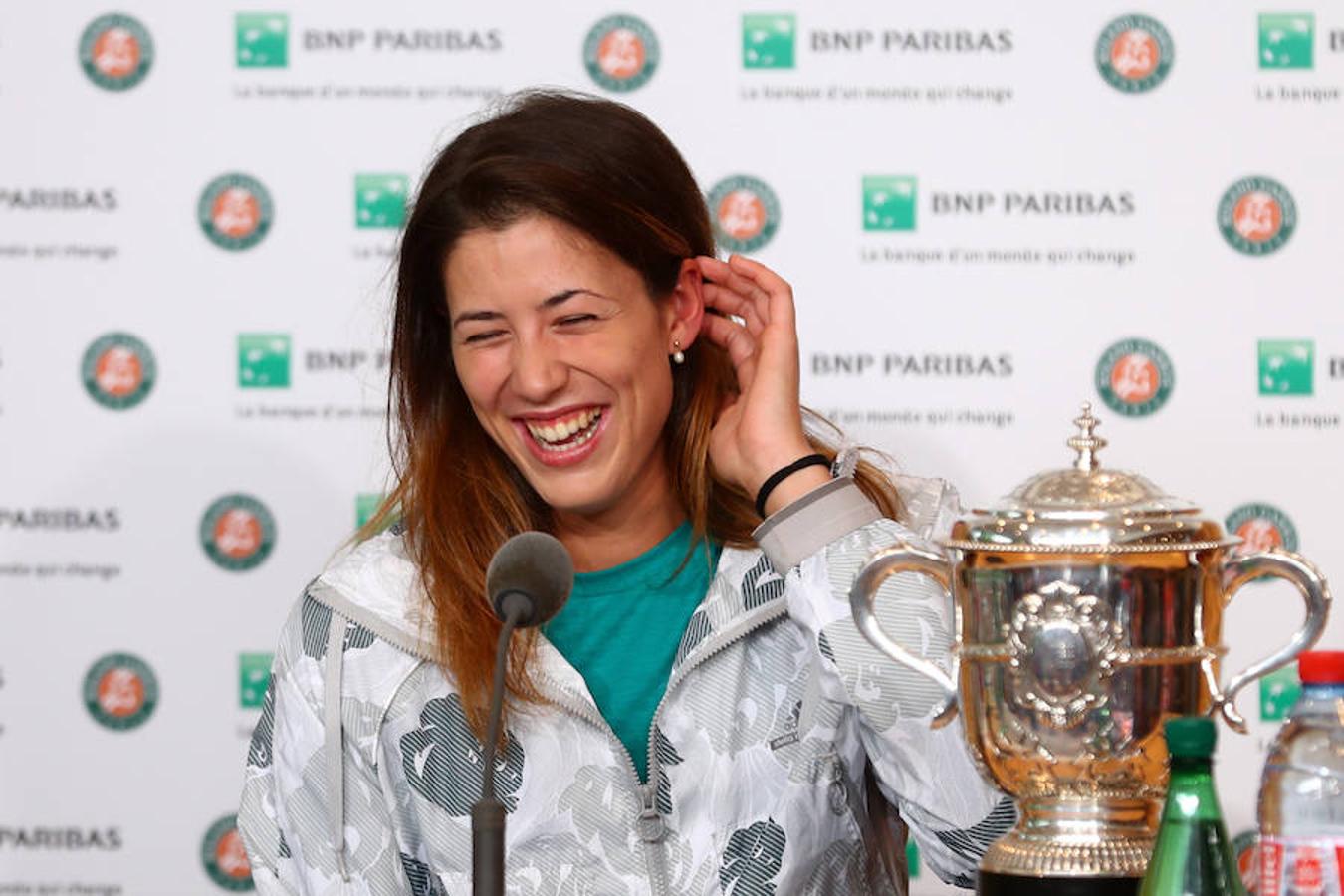 Garbiñe Muguruza gana