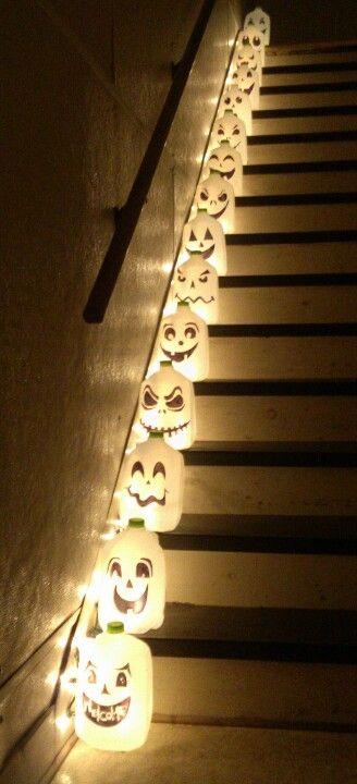 Ideas de decoración para Halloween: escaleras