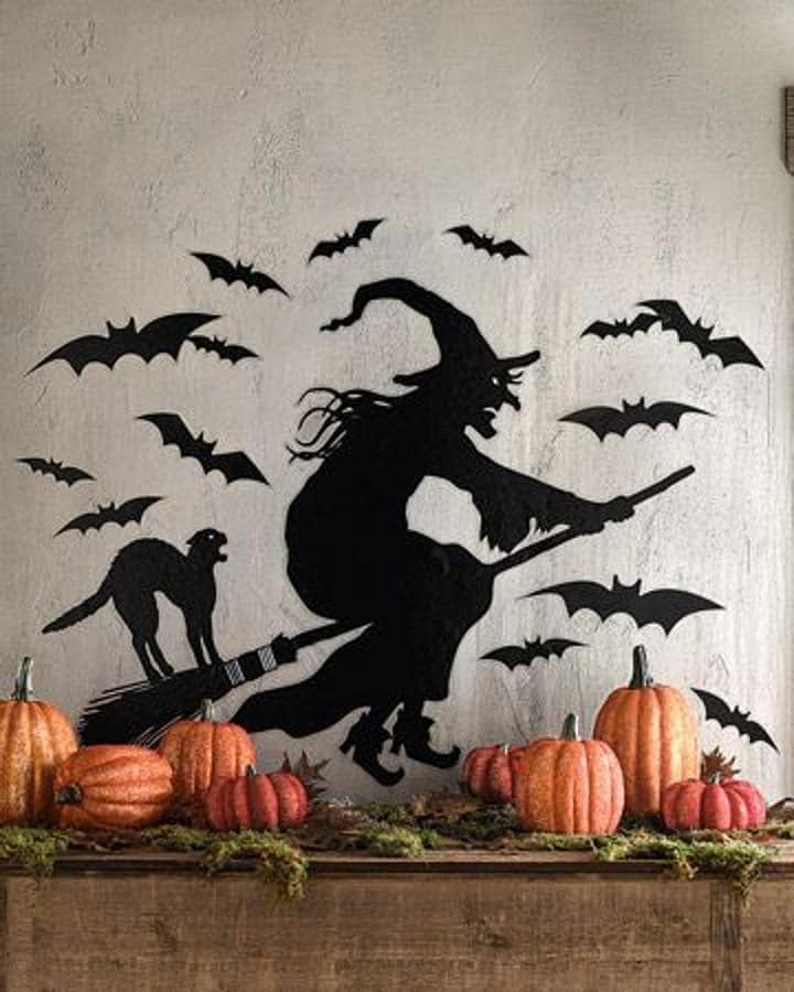 Ideas de decoración para Halloween: brujas