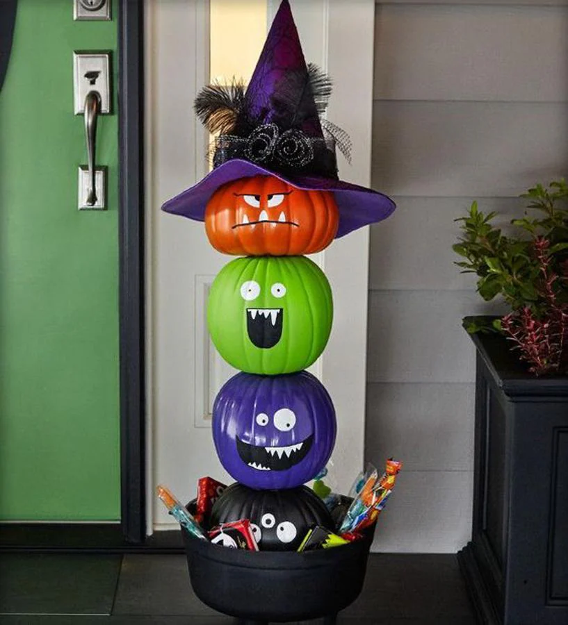Ideas de decoración para Halloween: calabazas