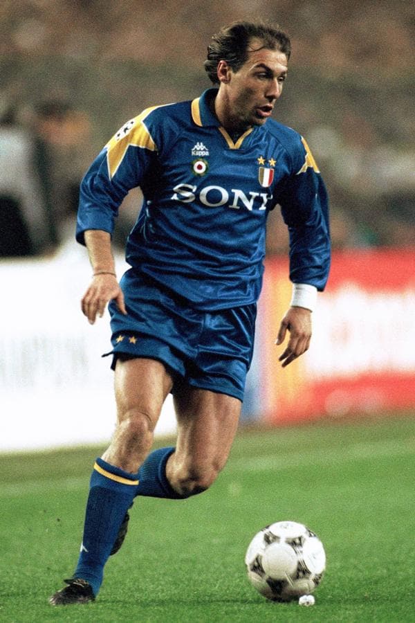 Antonio Conte, con un poco más de pelo en 1997