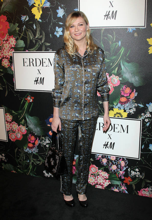 Las famosas con la colección de ERDEM X H&M: Kristen Dunst