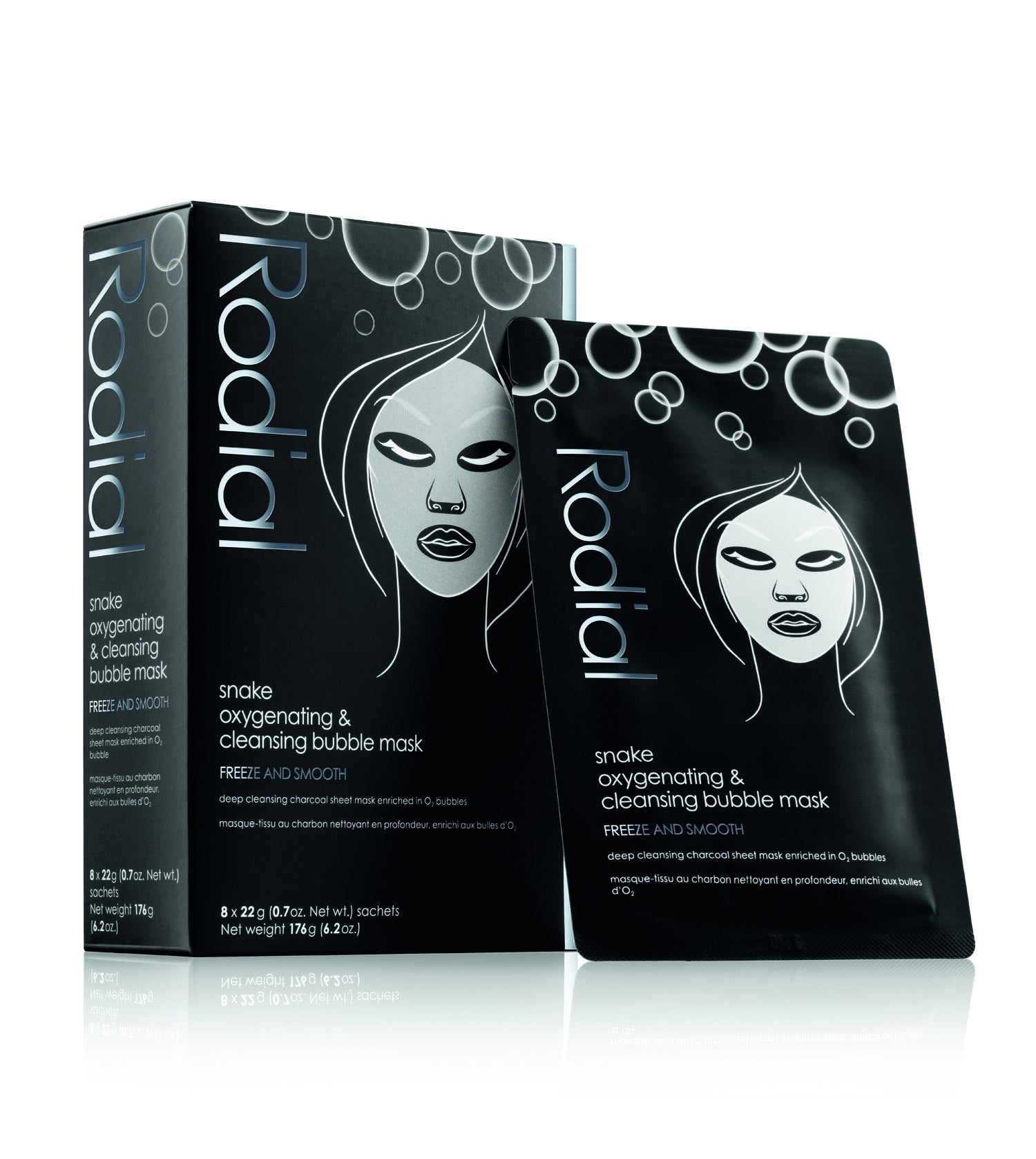 Mascarilla Snake Oxigenating & Cleansing Bubble de Rodial