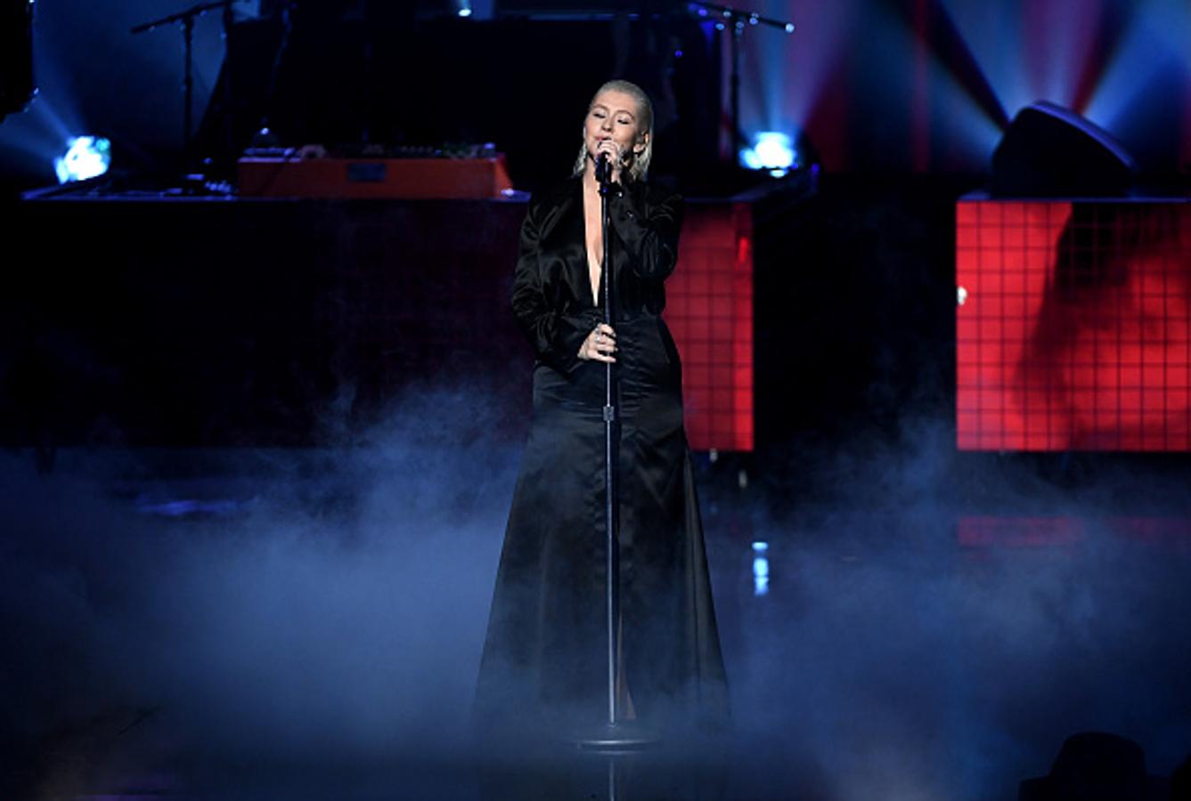 Los looks de los AMA's: Christina Aguilera