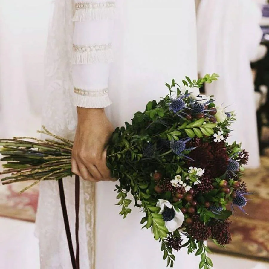 Ideas para elegir el ramo de novia de tu boda: flores silvestres de invierno