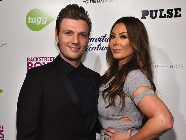 Nick Carter se casó con Lauren Kitt en abril de 2014.