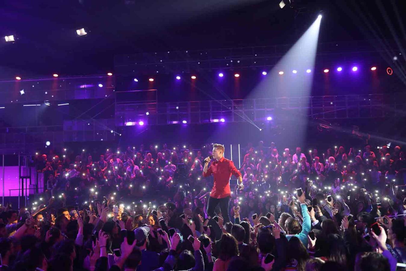 Raoul en la gala 5 de 'OT 17'