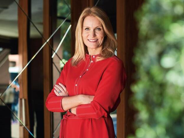 Helle Thorning-Schmidt, exprimera ministra de dinamarca y directora ejecutiva de save the children internacional.