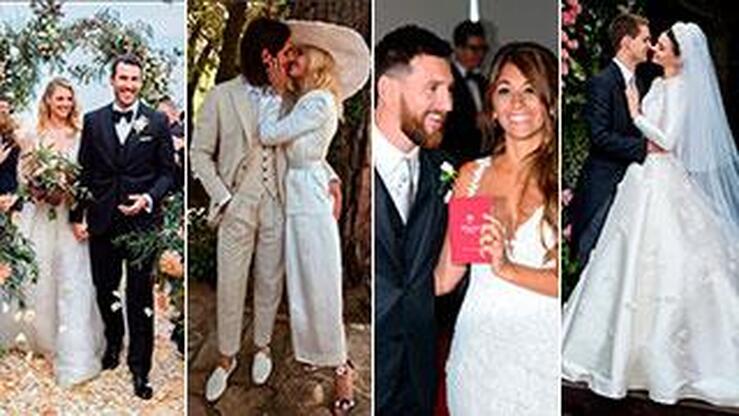 Famosos que celebraron su boda en 2017: de Ana Boyer y Fernando Verdasco a Leo Messi y Antonella Rocuzzo