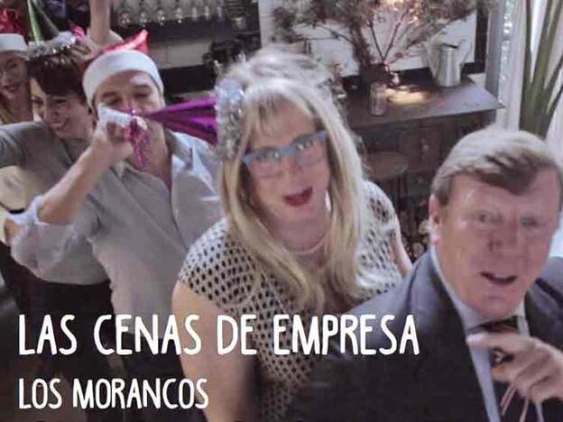 Los Morancos en su parodia sobre las cenas de empresa.