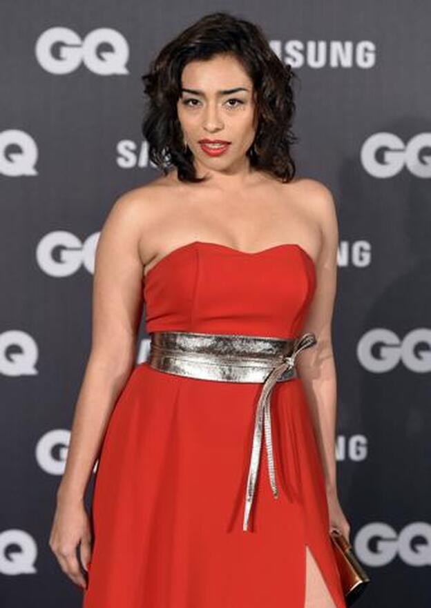 La Adriana Paz durante los premios 'GQ hombres del año', en Madrid.