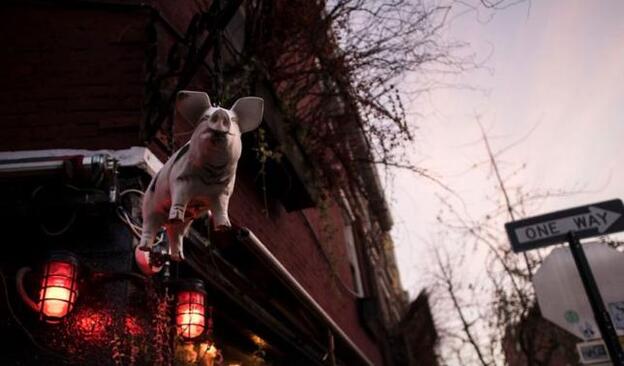 'The Spotted Pig', el famoso local de Nueva York involucrado en el escándalo./twitter