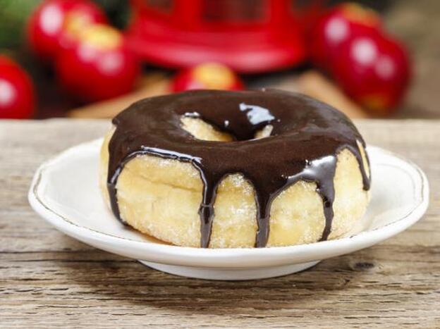 Donut de chocolate./GTRES