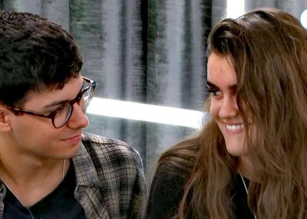 Los concursantes de 'OT' 2017, Alfred y Amaia./twitter