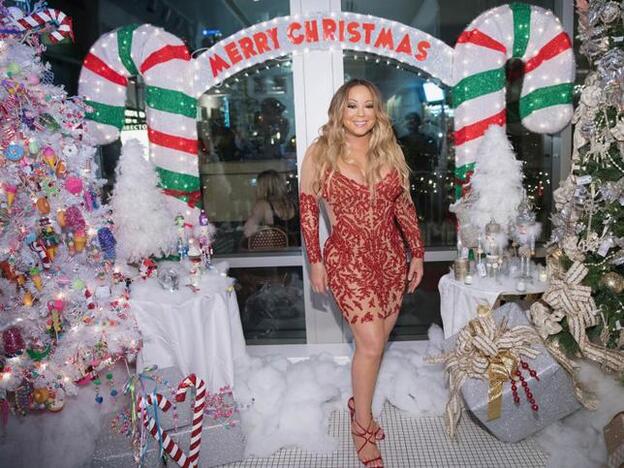 Mariah Carey ha ganado millones de dólares gracias a su villancico./Getty.