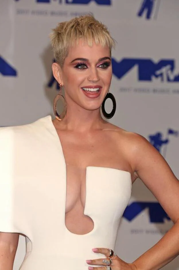 Katy Perry en los premios MTV vídeo music 2017./gtres