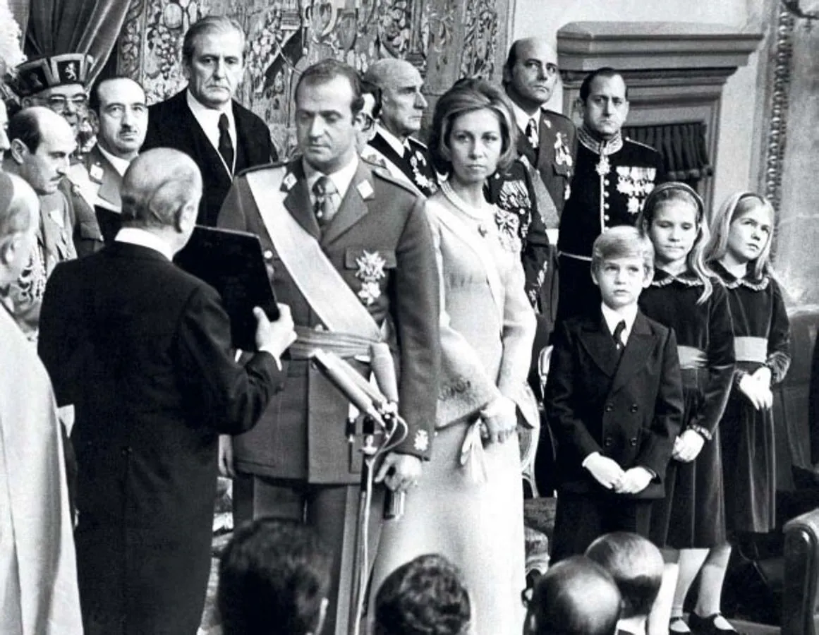 Juan Carlos I: 2 días después de la muerte de Franco