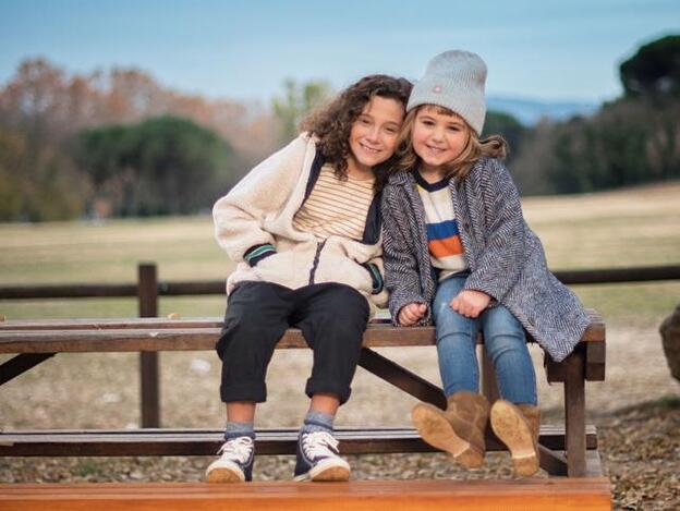 Laia Artigas (izda.) y Paula Robles.