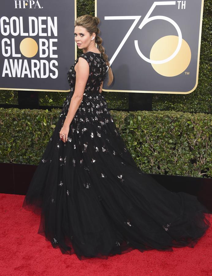 Alfombra roja de los Globos de Oro 2018: el vestido de Carly Steel