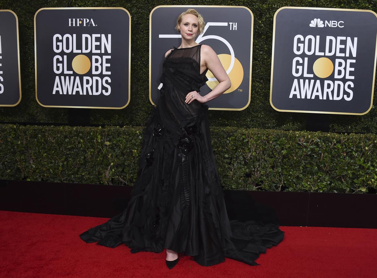 Alfombra roja de los Globos de Oro 2018: el vestido de Gwendoline Christie