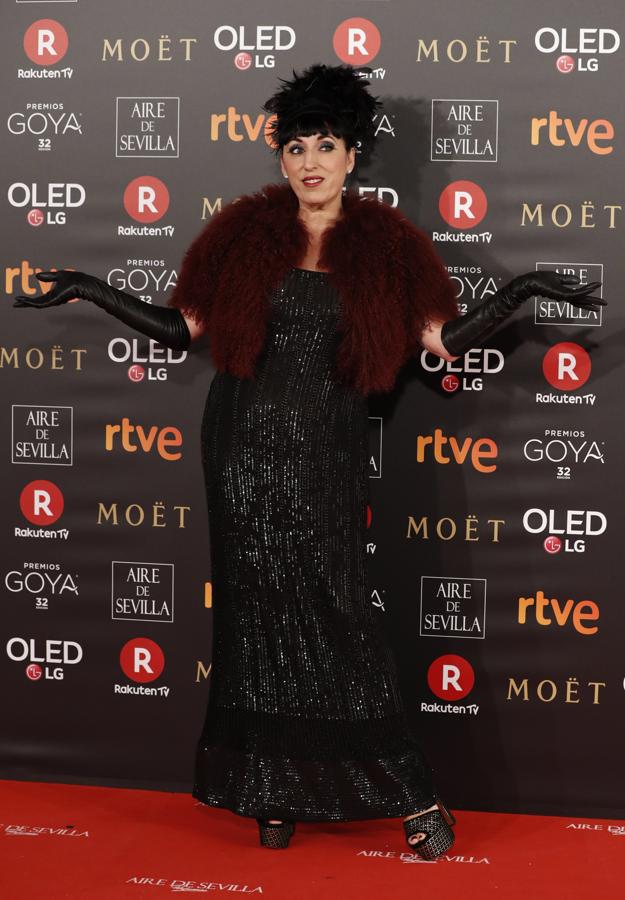 Premios Goya: Los peores looks de su historia: Rossy de Palma