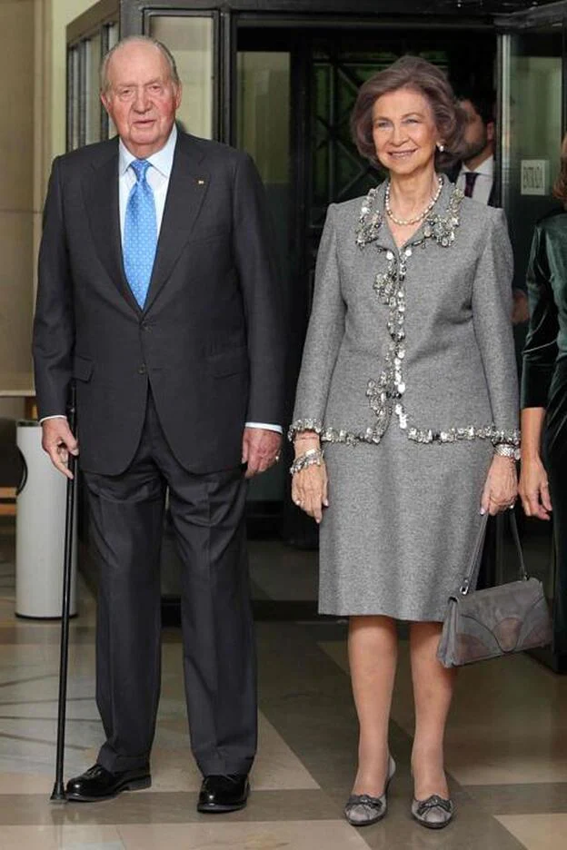 Don Juan Carlos y doña Sofía en una imagen del pasado 21 de noviembre./gtres.