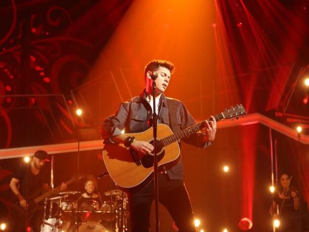 Alfred durante su actuación en la gala 12.