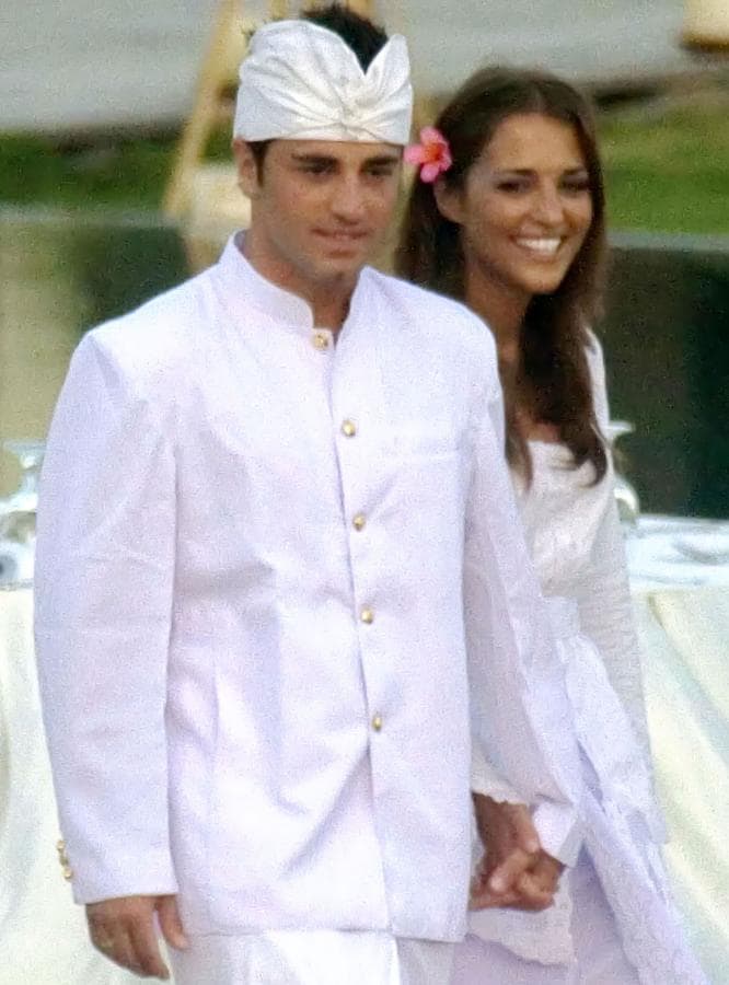Paula Echevarría y David Bustamante se casan en Bali.