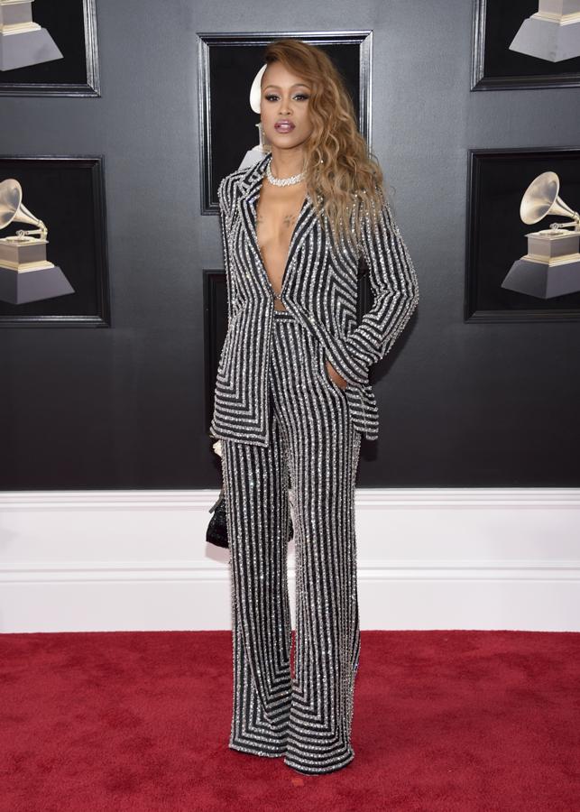 El look de Eve en la alfombra roja de los Grammy 2018