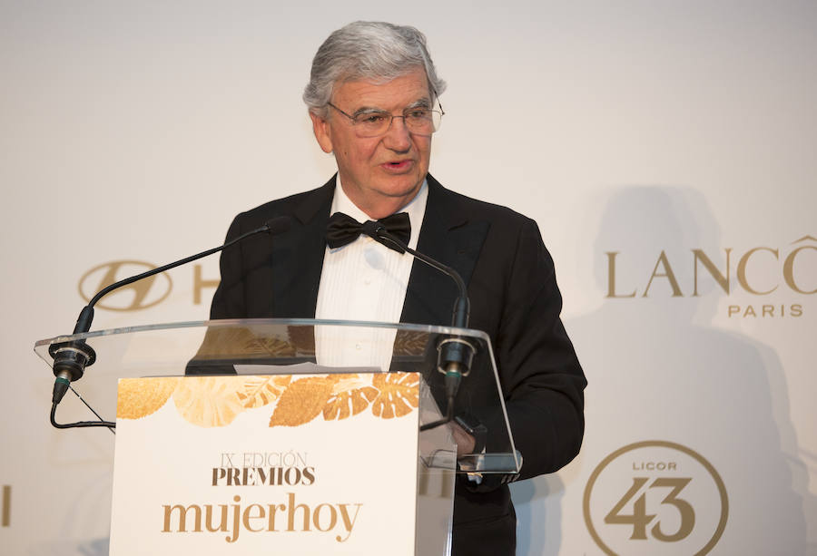 IX Premios Mujerhoy: Santiago Bergareche, presidente de Vocento, en la gala de entrega