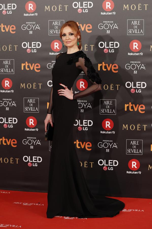 Premios Goya 2018: el look de Cristina Castaño en la alfombra roja