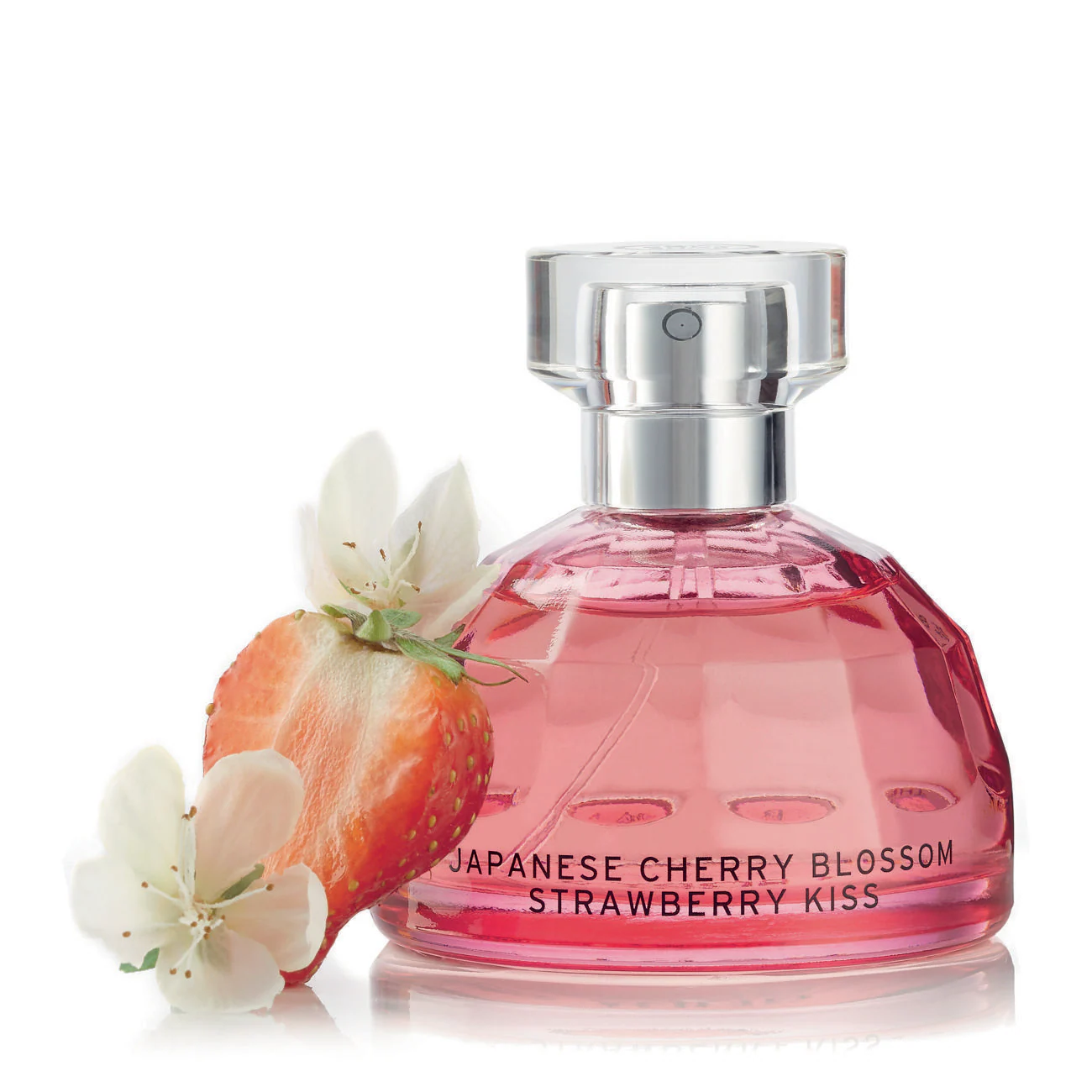 Perfumes para San Valentín: Japanese Cherry Blossom Strawberry Kiss de The Body Shop