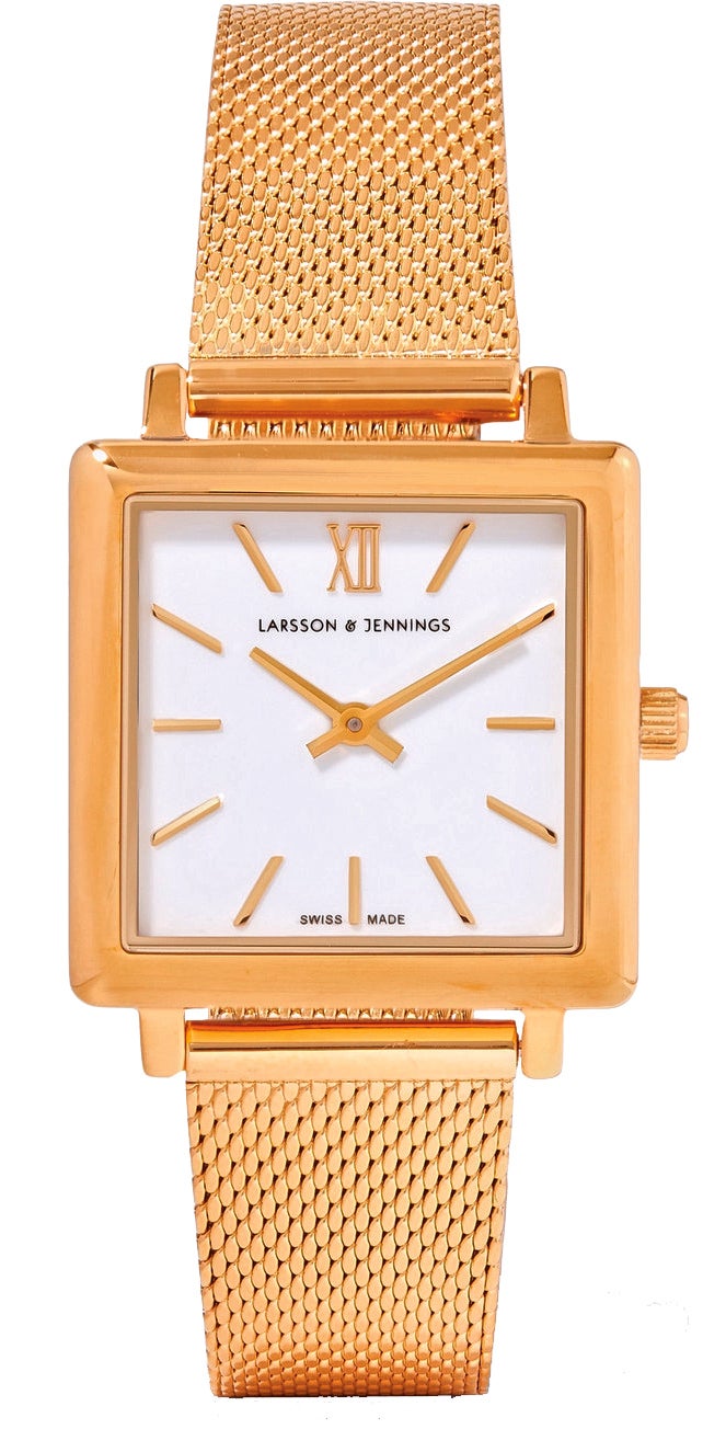 Relojes que marcan tendencia: Oro joya - Larsson & Jennings