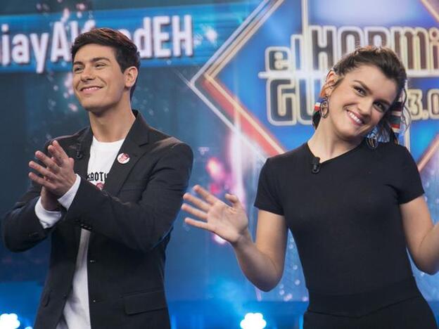 Alfred y Amaia visitaron 'El Hormiguero'./el hormiguero