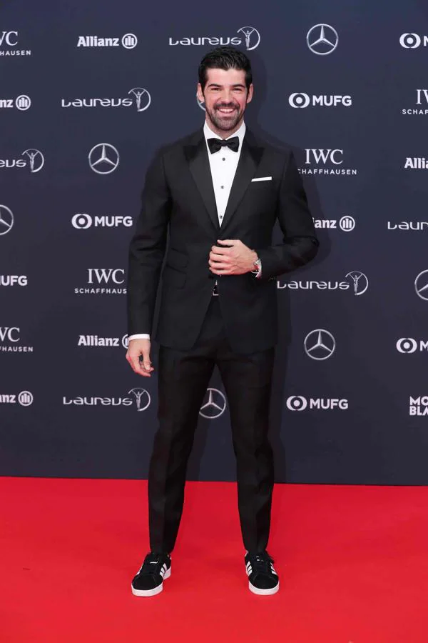 Alfombra roja de los premios Laureus 2018: Miguel Ángel Muñoz
