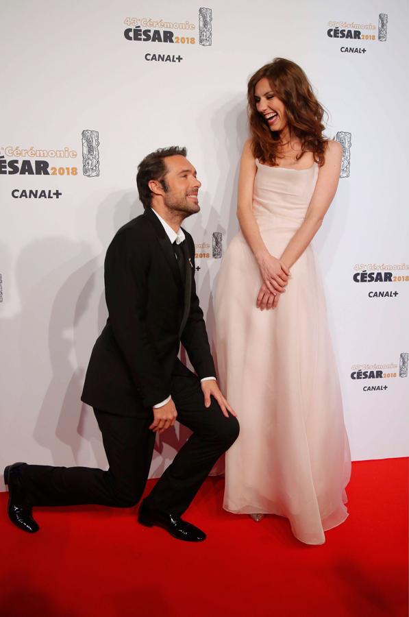 Premios César 2018, alfombra roja: Nicolas Bedos y Doria Tiller