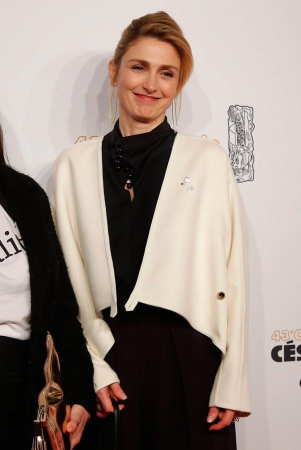 Premios César 2018, alfombra roja: Julie Gayet