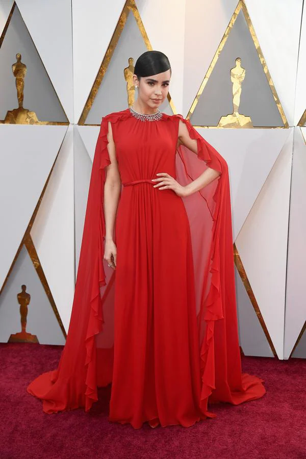 Los peores vestidos de la alfombra roja de los Premios Oscar: Sofia Carson