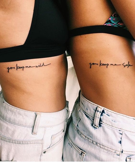 Frases para mejores amigas tatuajes