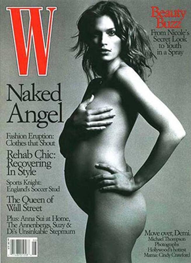 Cindy Crawford para 'W'.