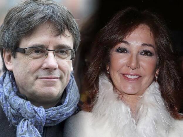 Puigdemont ha denunciado a Ana Rosa Quintana./gtres