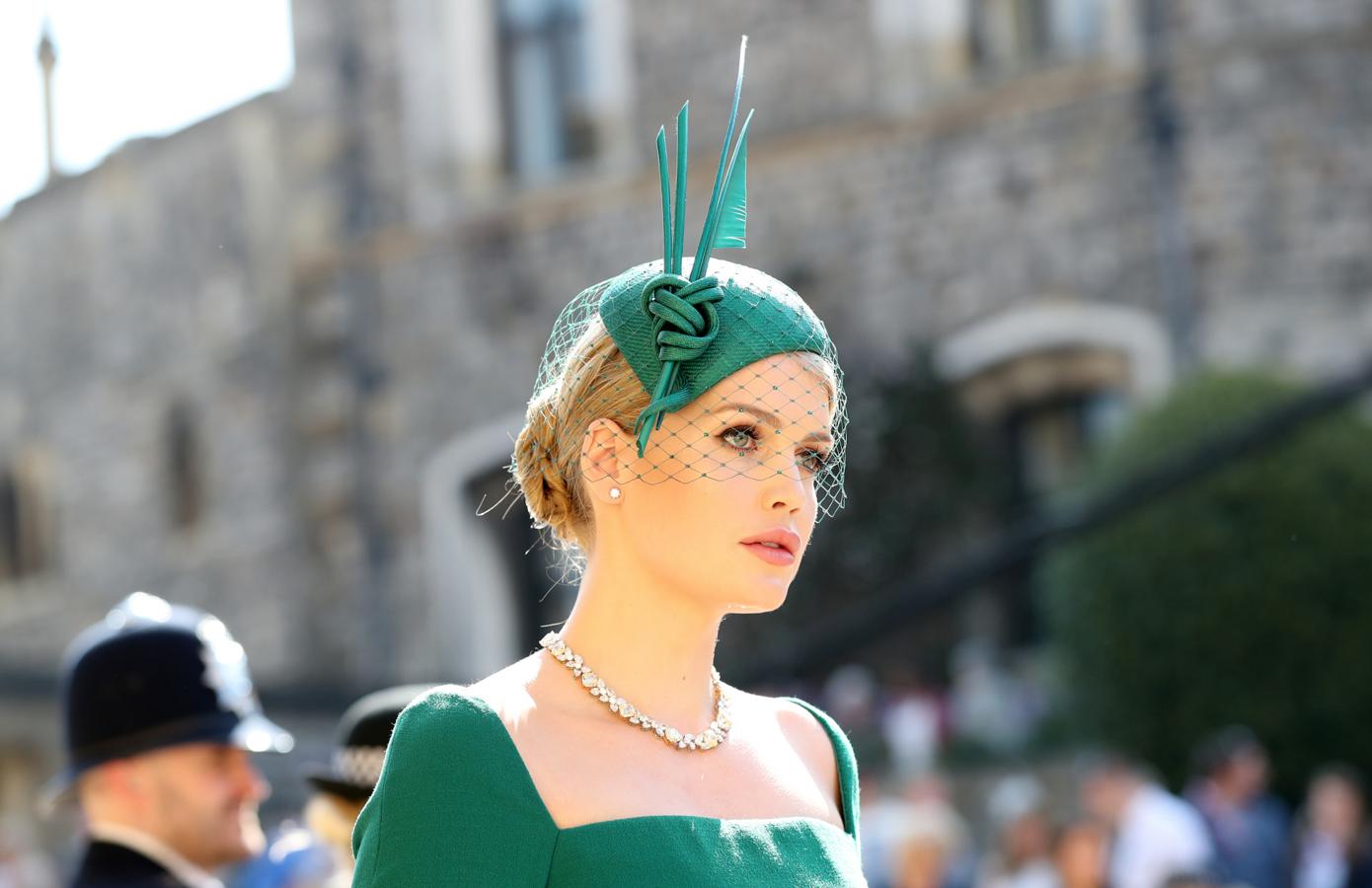 Sombreros y tocados en la boda real: Lady Kitty Spencer