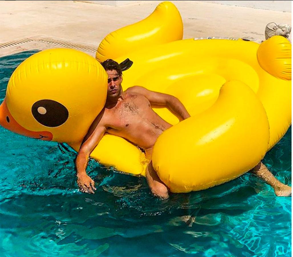 Los desnudos de los famosos en Instagram 2018: Jon Kortajarena