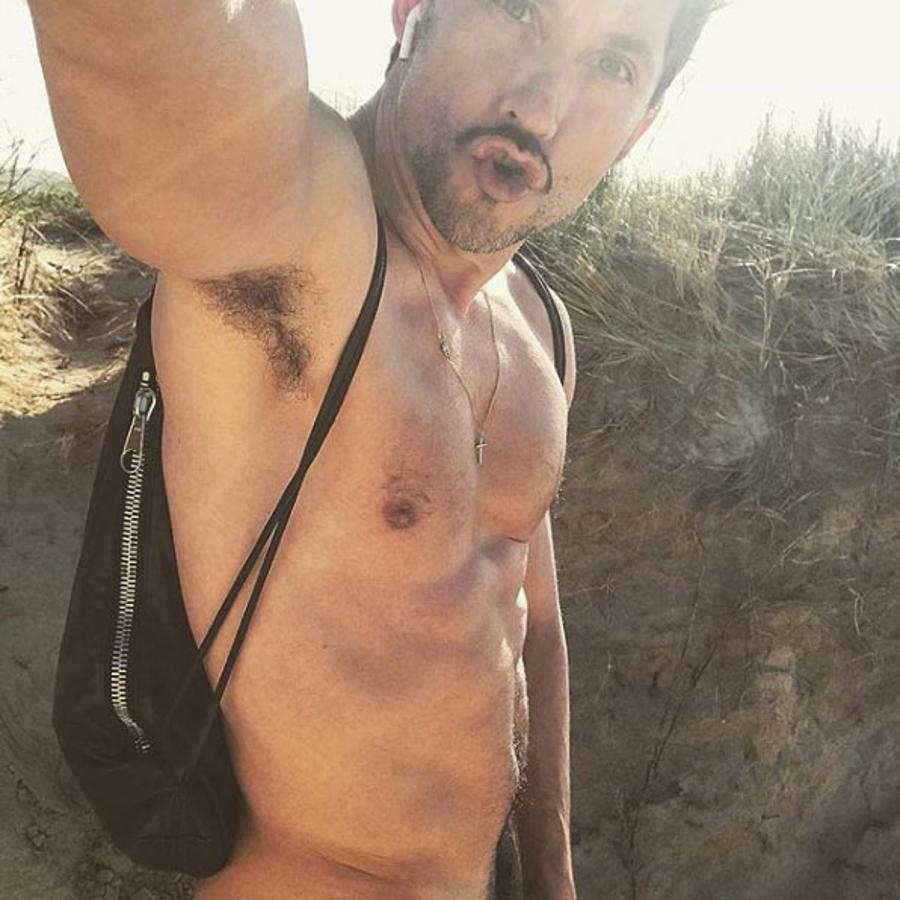 Los desnudos de los famosos en Instagram 2018: Paco León