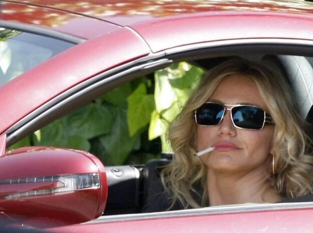 Cameron Diaz dando (mal) ejemplo en la película Bad teacher.