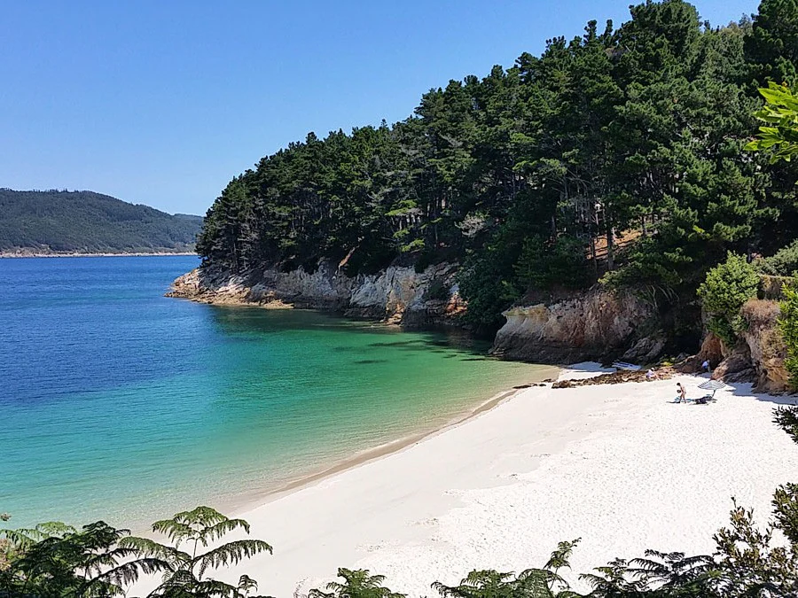 Las 10 playas más bonitas de Galicia: playa Caolín, Vicedo