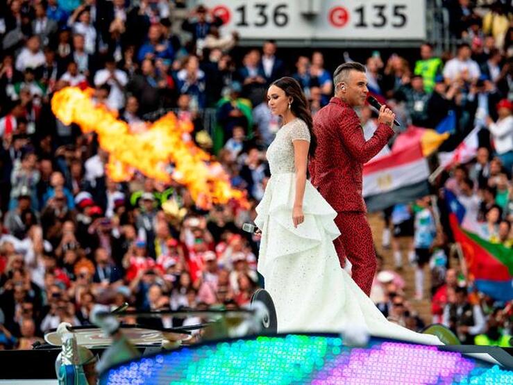 Mundial de Rusia 2018: la ceremonia de inauguración, en fotos